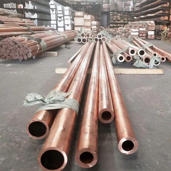 Insulated Custom Copper Coils , Polished Copper Pipe For Plumbing
