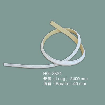 Polyurethane Flex Trim PU Flexible Base Cap Molding HG-8524