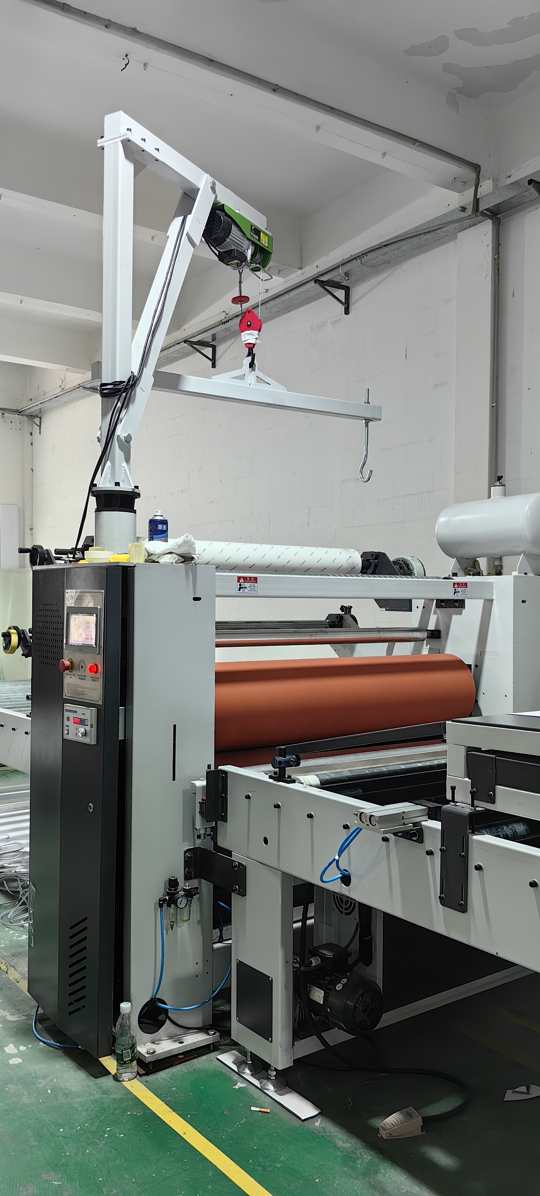 TC Company Automatic PUR Hot Glue PVC Film Paper Cardboard Door Laminating Machine Paper Film Laminator
