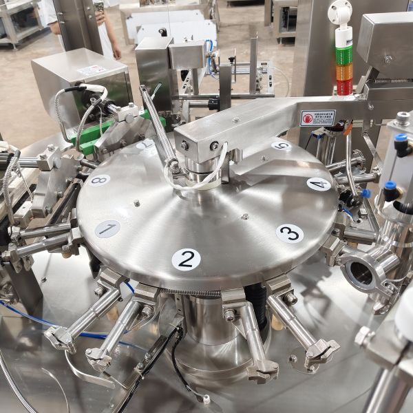 CE Certificate LC-400R 8 STATIONS 200-5000ml Sauce Doypack Packaging Machine|Soup Rotary Doypack Packaging Machine|Concentrated Hot Pot Soup Rotary Doypack Packaging Machine