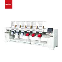 Couvrez six têtes que la machine 1000rpm de broderie ajournent les aiguilles multi supérieures