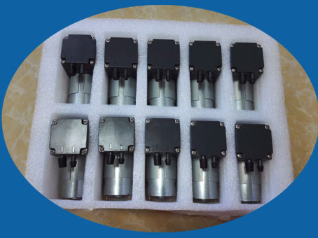 High Pressure Mini Brush Pump 24v Air Vacuum -75kpa Electric Power Long Life Span