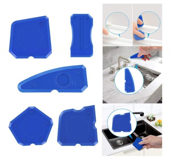 3pcs Sealant Remover Tool 6pcs Silicone Sealant Finishing Tool 1 Caulking Gun Nozzle 10PCS Silicone Caulking Tool Kit