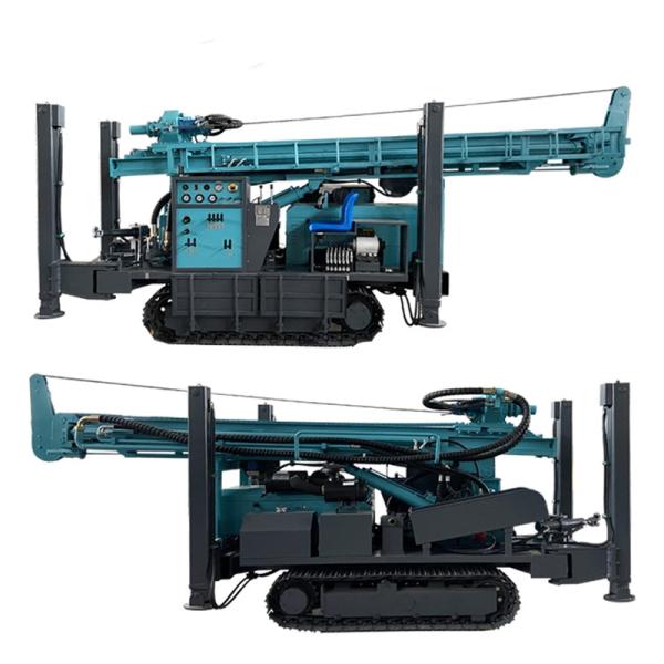 100-800m Water Well Drilling Machine Automatic Hydraulic Borehole Water Well Drilling Rig