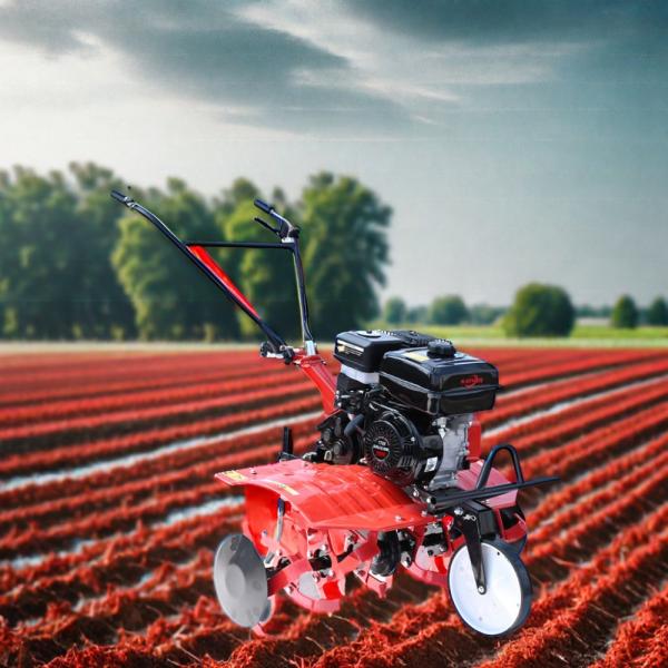 Garden Cultivator 5hp Rotary Recoil Start Power Tiller Weeder Cultivators Gasoline Farm Machine