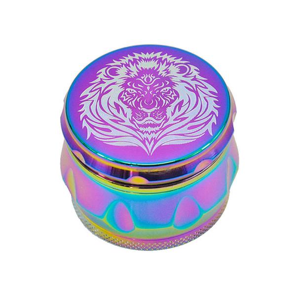 53mm Zinc Alloy Herb Grinder / Cool Weed Grinders Pineapple Western Style