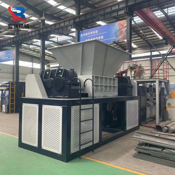 Scrap Metal Shredder Dual-Shaft Aluminum Scrap Shredder Multi-Purpose Scrap Steel Shredder