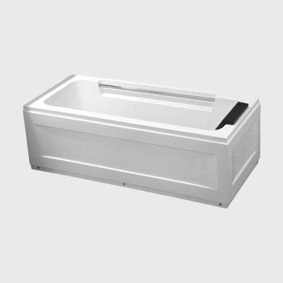 Villa intérieure en fibre de verre Jacuzzi bain à remous Massage à jet d'air Rectangulaire