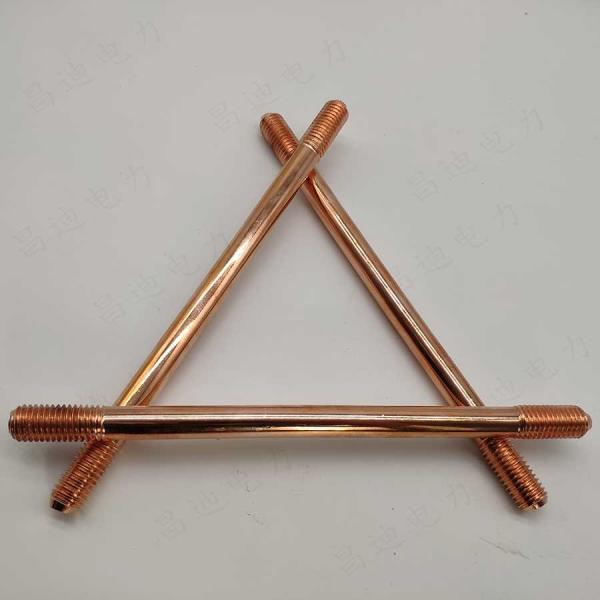 3/4" (19mm) x 1200mm продетое нитку Copperbond зарывая штангу