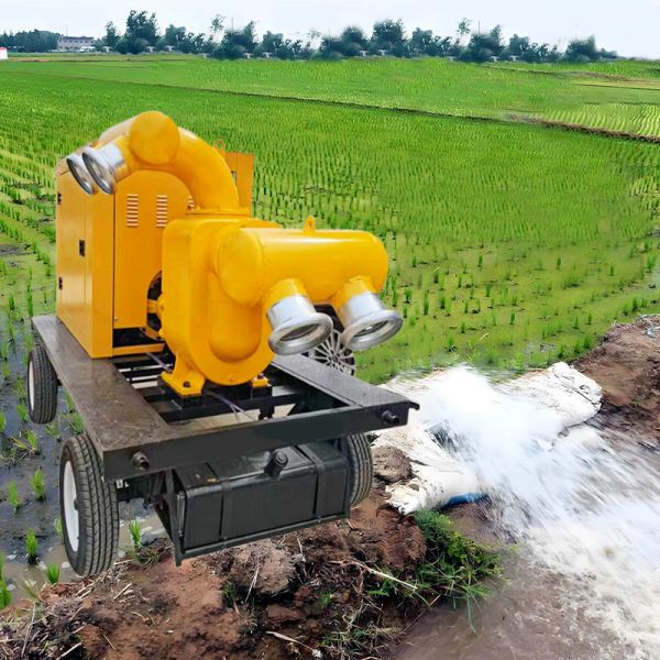 Customized Self-Priming Water Pump Speed 1500r/min Silent Pump Diesel Motor Pump
