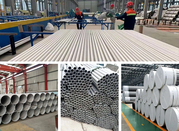 201 202 310S 309S 304 316 Stainless Steel Pipe Welded Seamless Polished For Decorative