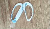 250 Centigrade Resist Die Cut Adhesive Tape Acrylic 0.15mm Thick 8 Shape Insulation