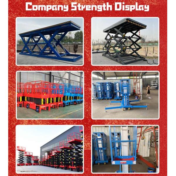 6m - 10m Portable Residential One Man Lift Aluminum Alloy Single Mast Lifting Work Platform