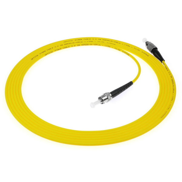 FC-ST Simplex Fiber Optic Patch Cord LSZH/PVC SM/MM UPC and APC
