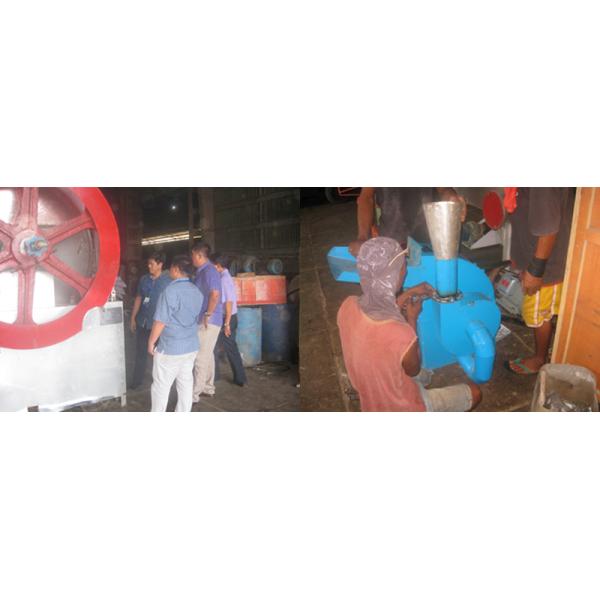 500T/D смешало топление взрыва сушильщика неочищенных рисов шелухи газа подачи горячее