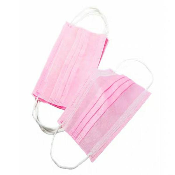 Breathable Fashionable Face Mask Disposable Non Woven 3 Ply Personal Safety