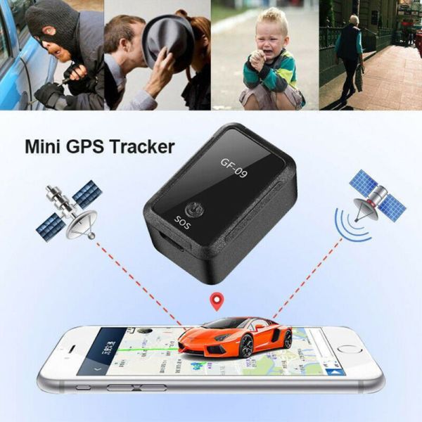 Mini Magnetic GPS Tracker Locator Voice Control Anti Burglar Alarm Device WiFi LBS