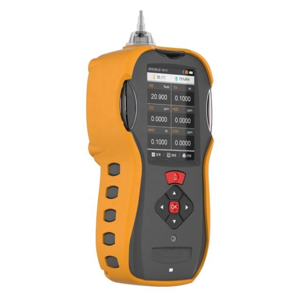 MS600A seis em um detector de gás prejudicial do petróleo tóxico