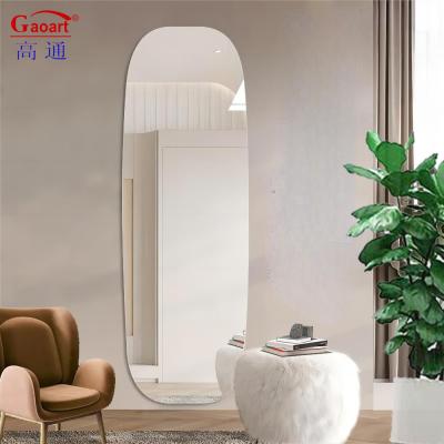 Ouro Decorativo Vidro Mágica Moderna Maquiagem Beleza Banho Incrível Casa Decoração Espelho de parede