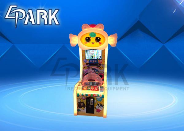 Video Hit Hammer Coin Pusher Arcade Machine Attractive And Exciting