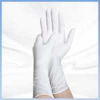 Pouces blancs de gants jetables hypoallergéniques de main 9 non toxiques