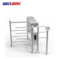 Entrée piétonne intelligente optique Barrière coulissante tourniquet électronique Barrière de porte