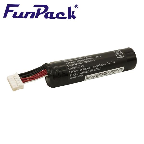 Перезаряжаемые батарея 1.2V 3250mAh Ni MH с PCB для регистратора данных автомобиля