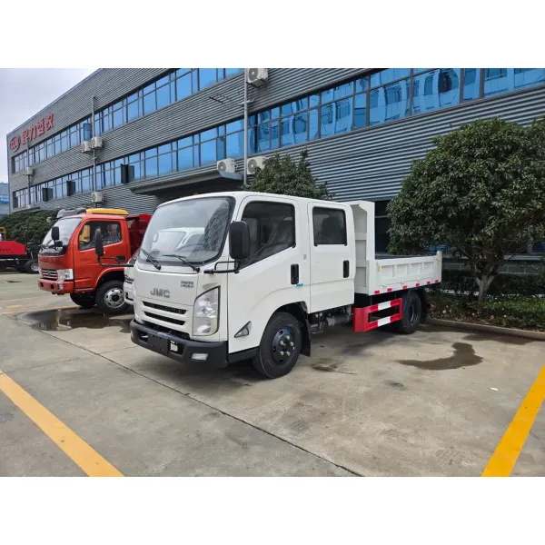 Jmc Double-Row 3t Dump Truck - Powerful Engine, Stable Performance, High Cost-Performance Ratio