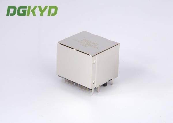 KRJ-5921S8P8C2X2NL protegeu o Assy 8pos 2x2 Cat5 do Mj da pilha dos ethernet Rj45 Jack