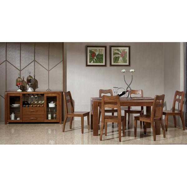 Personalized Fashion Contemporary Dining Room Furniture Modern Wood Dining Table