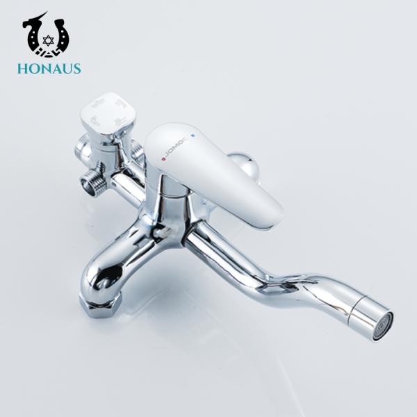 ISO All Copper Exposed Valve Showers Spray Gun Pressure Boosted Bathroom Faucet