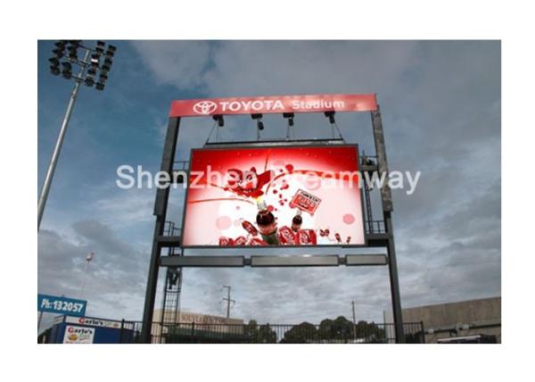 5500 CD Brightness P12 Outdoor Advertising LED Display With 2R1G1B