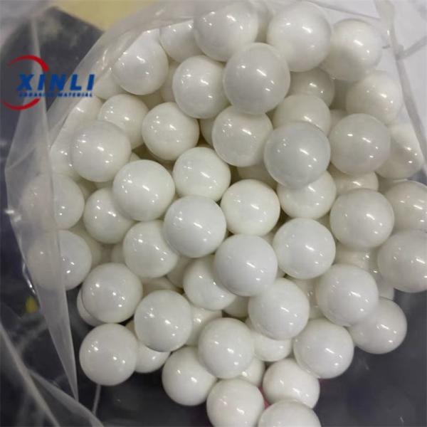 95% Zro Tzp Zro2 Zirconia Balls 0.6mm-30mm Zirconium Oxide Beads For Deburring Surfaces