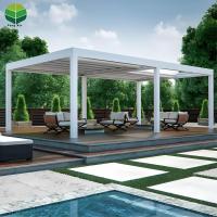 Possibilités de divertissement accrues Pergola en aluminium d'extérieur pour l'organisation d'événements en plein air et de soirées cinéma