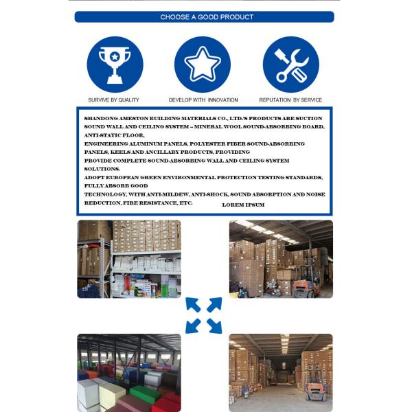 Современный дизайн Акустические минеральные волокна Огнеупорные материалы