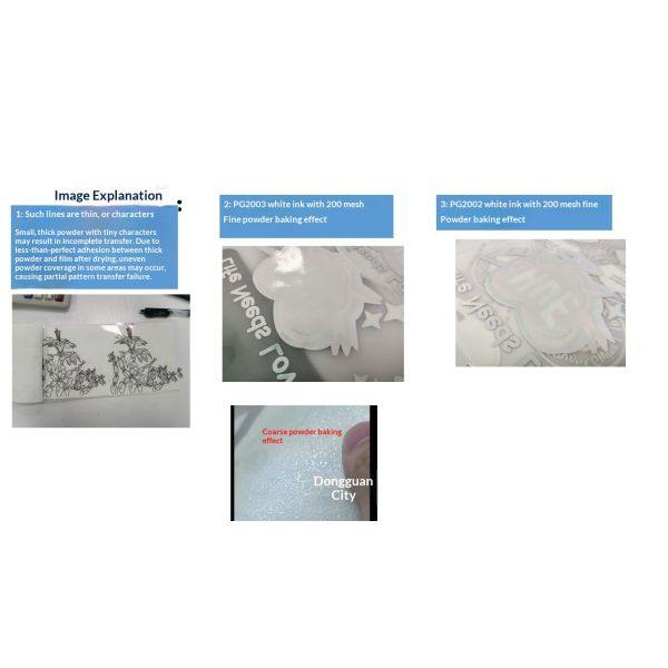 1 KG/Bag White Ink Hot Melt Powder DTF TPU Polyurethane Powder High Fastness