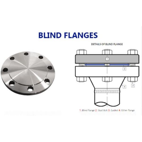 Выкованное зерно фланца ASTM SA105 N+ стали углерода ASME B16.5 Blid точное