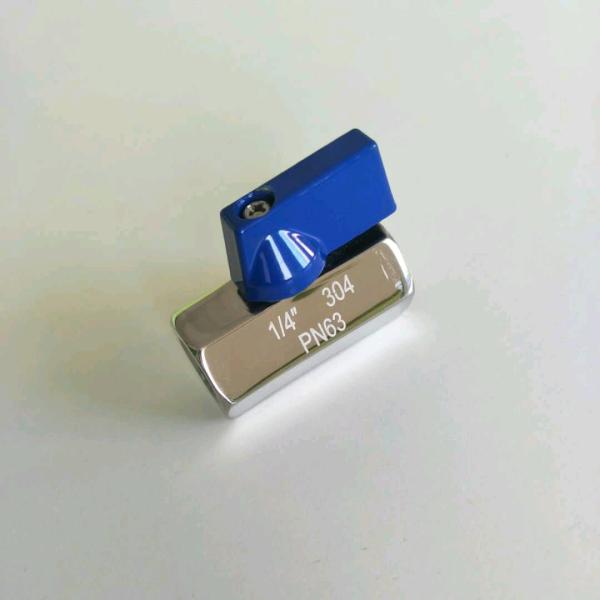 High Quality 304/316 Stainless Steel Mini Ball Valve for Water Oil Gas 1/8-1 inch