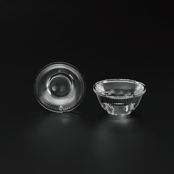 Durable PMMA Wide Angle 50° COB Lens with High Efficiency 93% and ROHS Certified for Recessed Lights