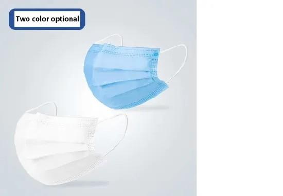 Three Layers Medical Protective Mask , Blue Disposable Medical Face Mask