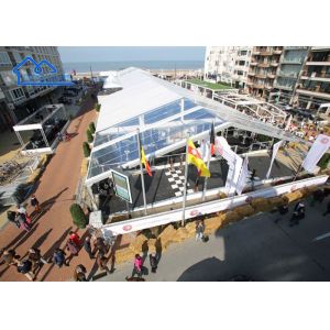 Temporary Clear Roof Wedding Marquee Tent Fire Retardant Rot Proof Guest Event Canopy Structure