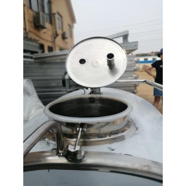 Excellent Workmanship SS304 500 Litre Milk Tank With Food Grade Material