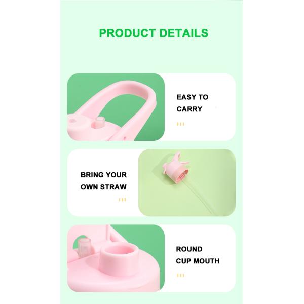 Double Wall PC Plastic Sports Outdoor Spray Water Bottle for Keeping Cold Drinking Water