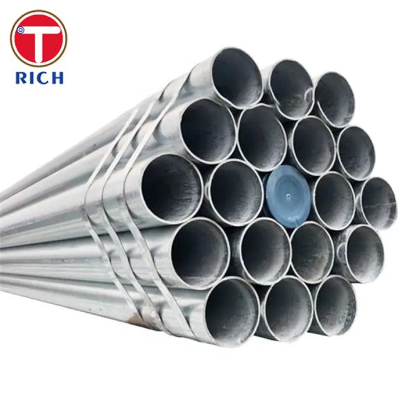 JIS G3452 SGP Carbon Steel Welded Pipe Hot Dip Galvanized Steel Pipe For Ordinary Piping