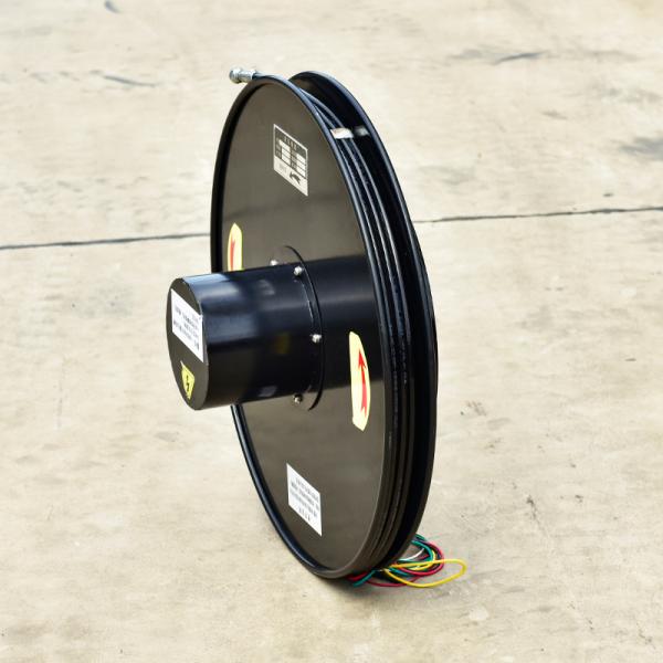 1/4 inch Oil Pipe Size Electric Wire and Oil Tube Hydraulic Reel for Aerial Work Truck