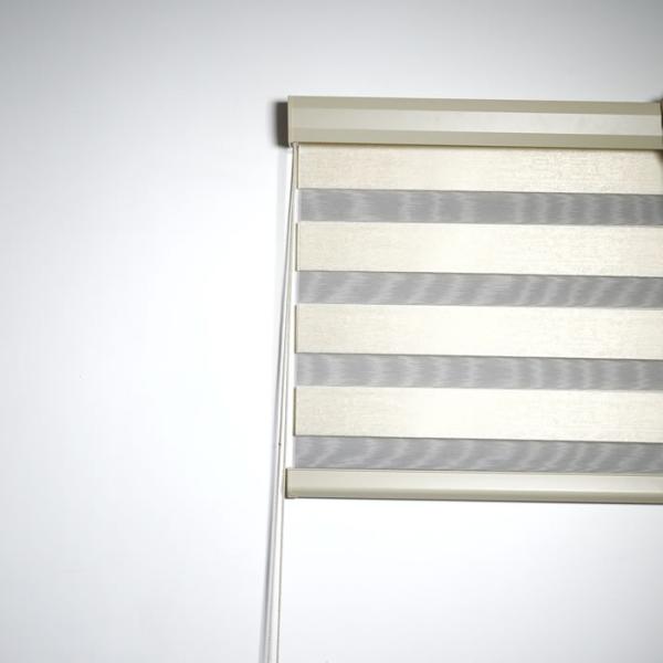 Office Industrial Home Horizontal Zebra Window Curtain Blinds