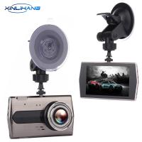 Câmera de 4 polegadas para veículo Blackbox DVR, painel de carro, gravador de direção