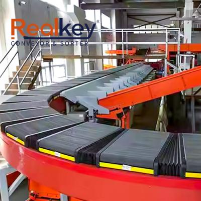 Versatile Cross Belt Sorter High Efficiency For International Shipping