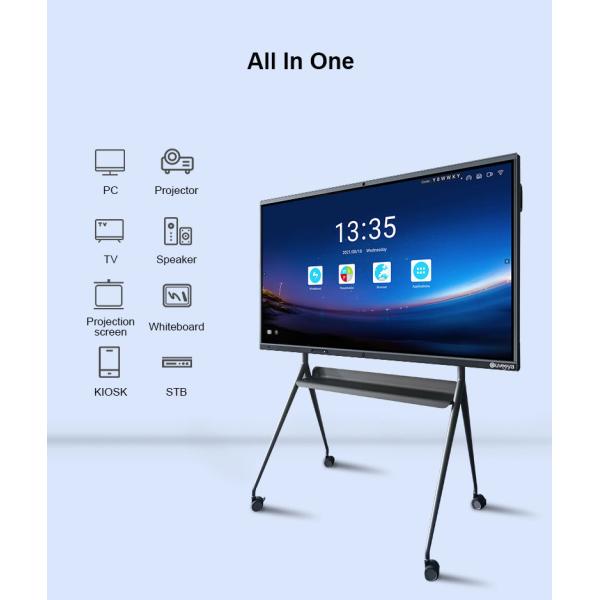 Multi взаимодействующий экран касания 4K деля монитор Whiteboard сенсорного экрана