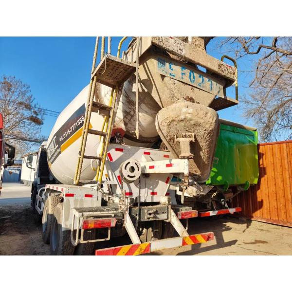 HOWO 14Cbm 2021year March Weight 31000kg Used Concrete Mixer Truck National Five Emission